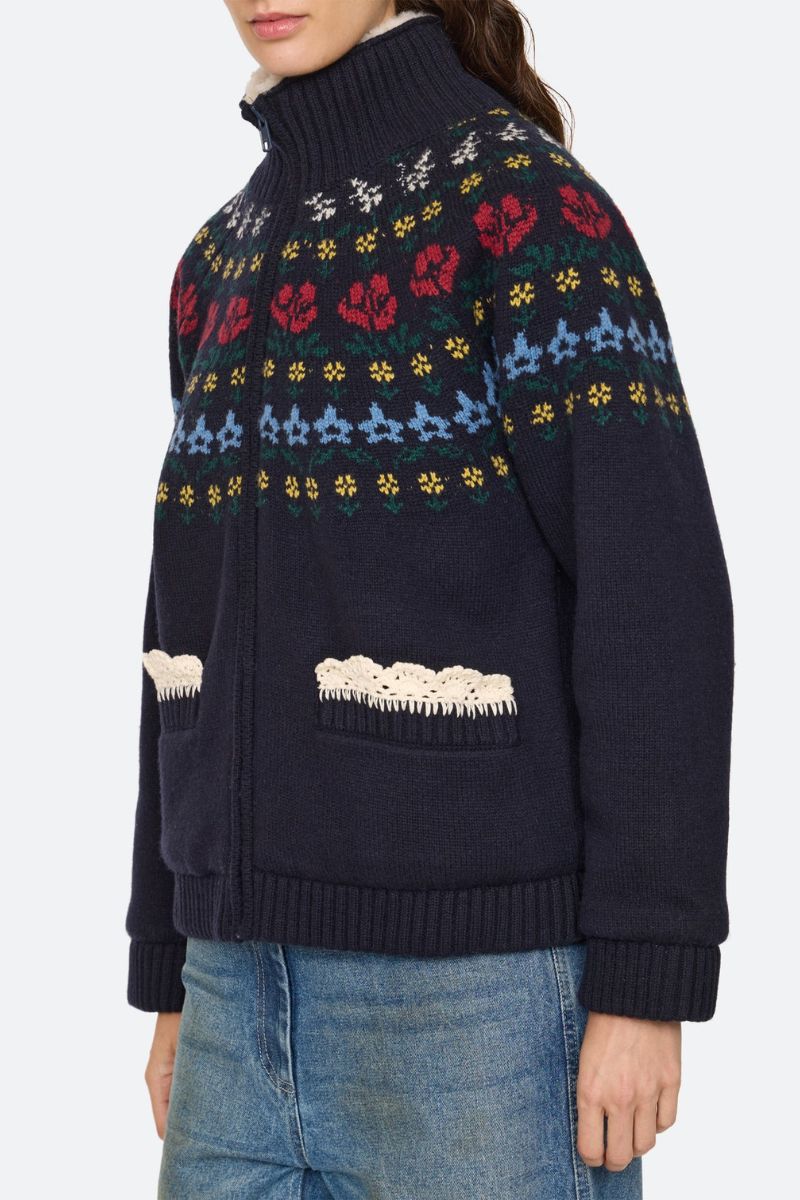 Preston Lined Jacket - Navy