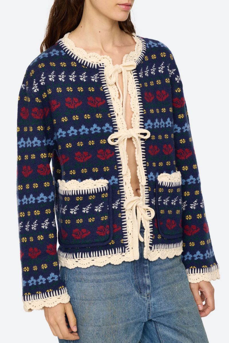 Preston Cardigan - Navy