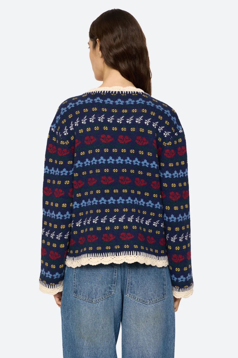 Preston Cardigan - Navy