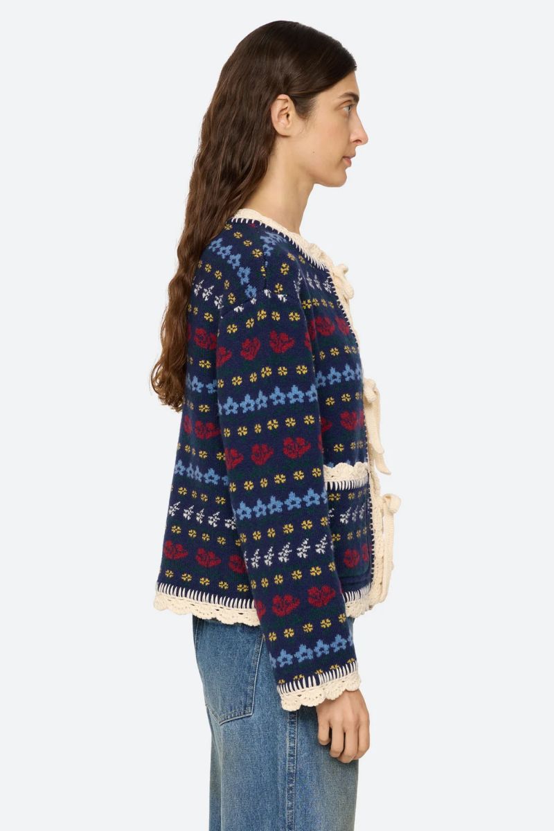 Preston Cardigan - Navy