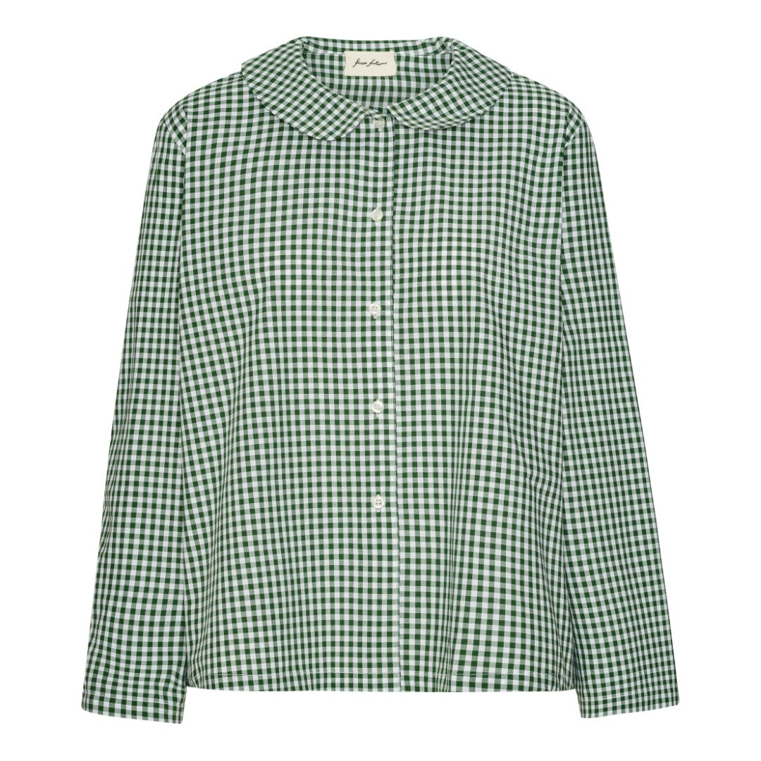 Sine Skjorte - Green Check