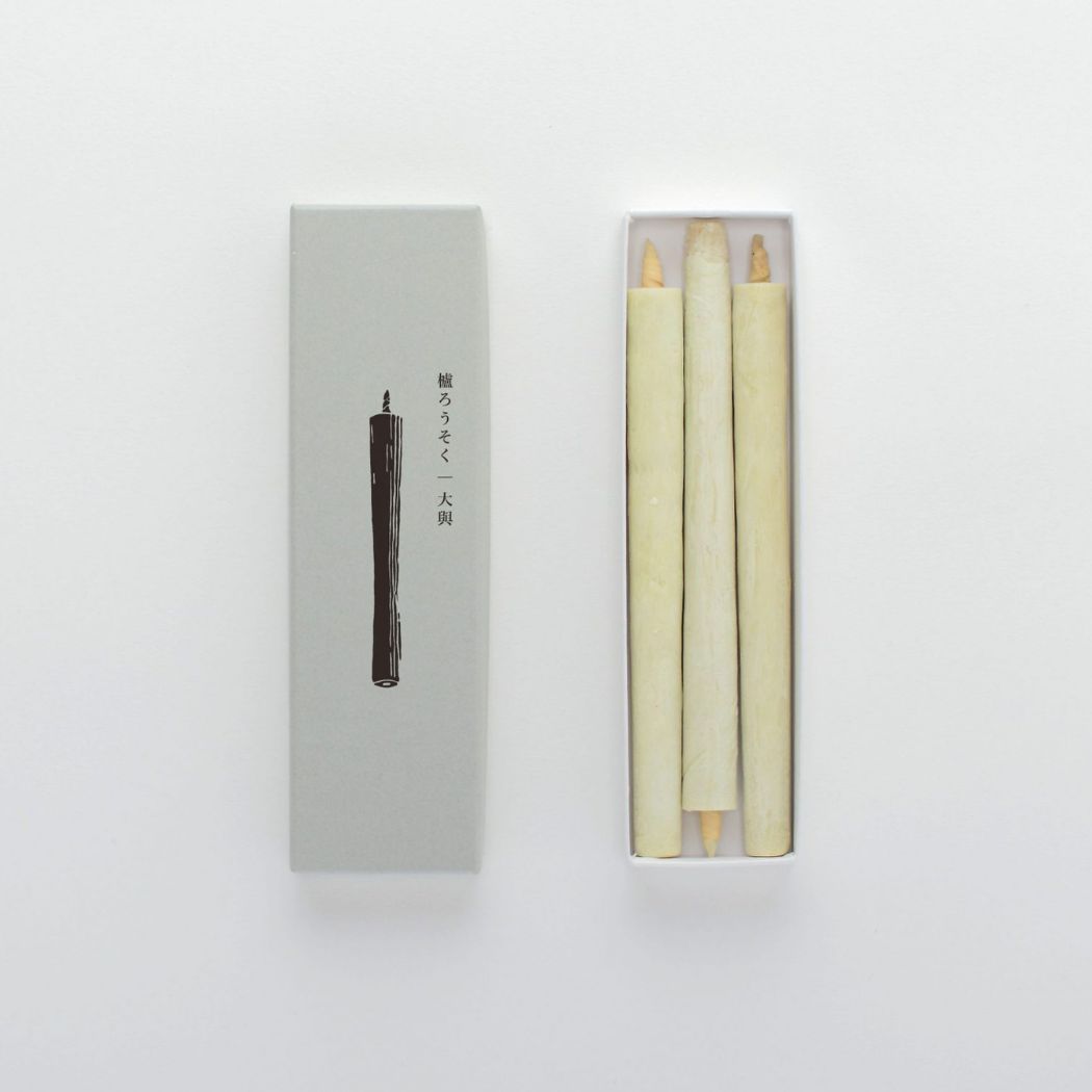 Sumac Vokslys No.4 - Hvid (3 stk.)