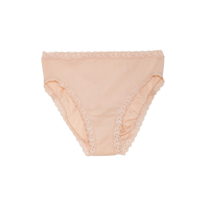 Panties cotton lisle 309 W - Powder Beige