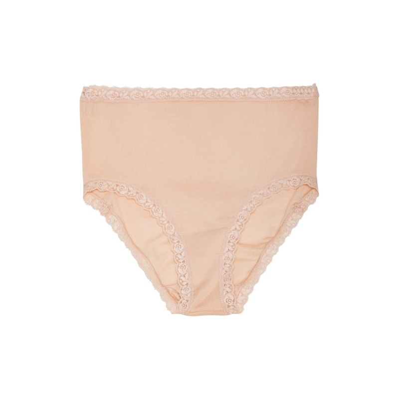 Panties cotton lisle 310 W - Powder Beige