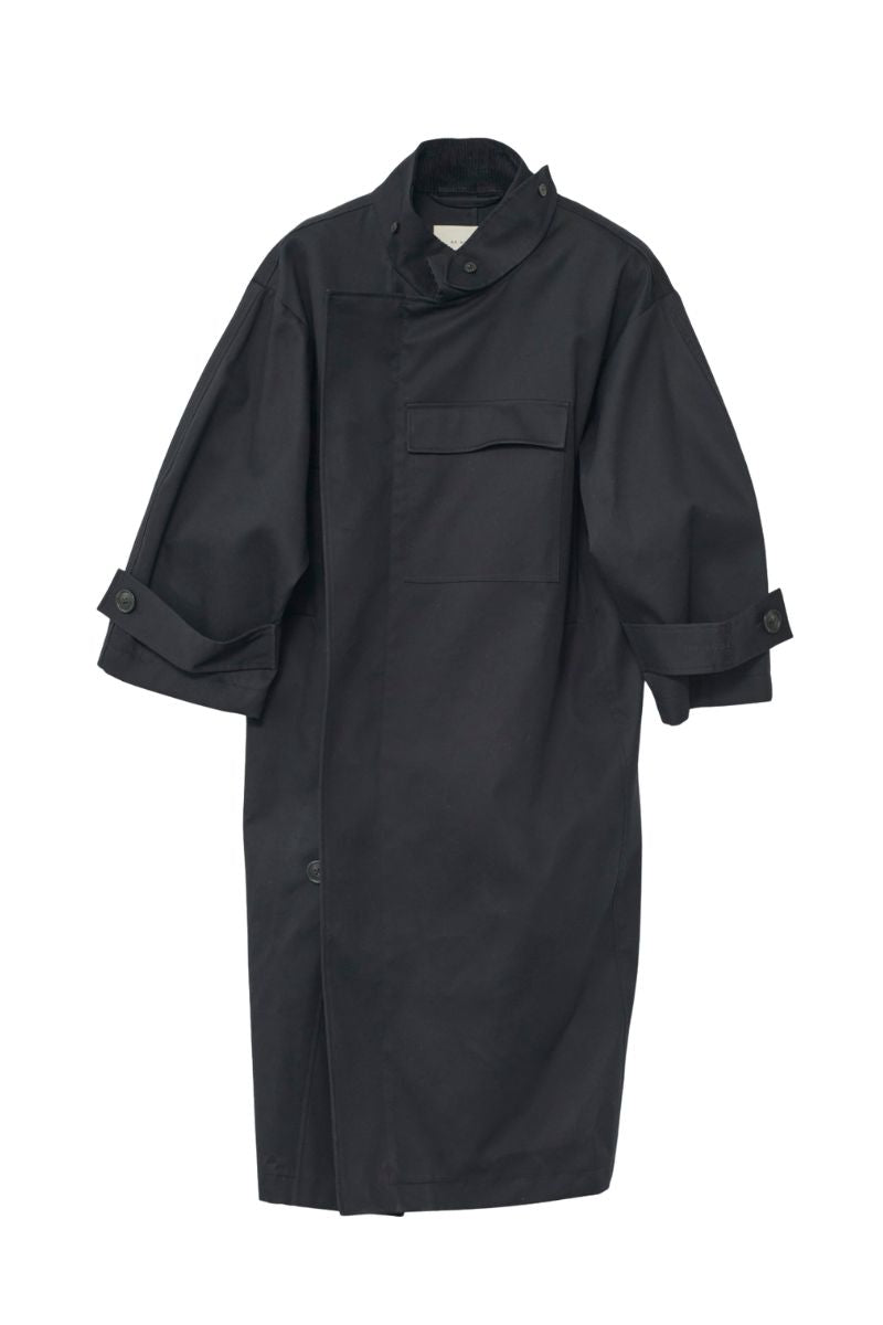 Water Resistant Coat - Black