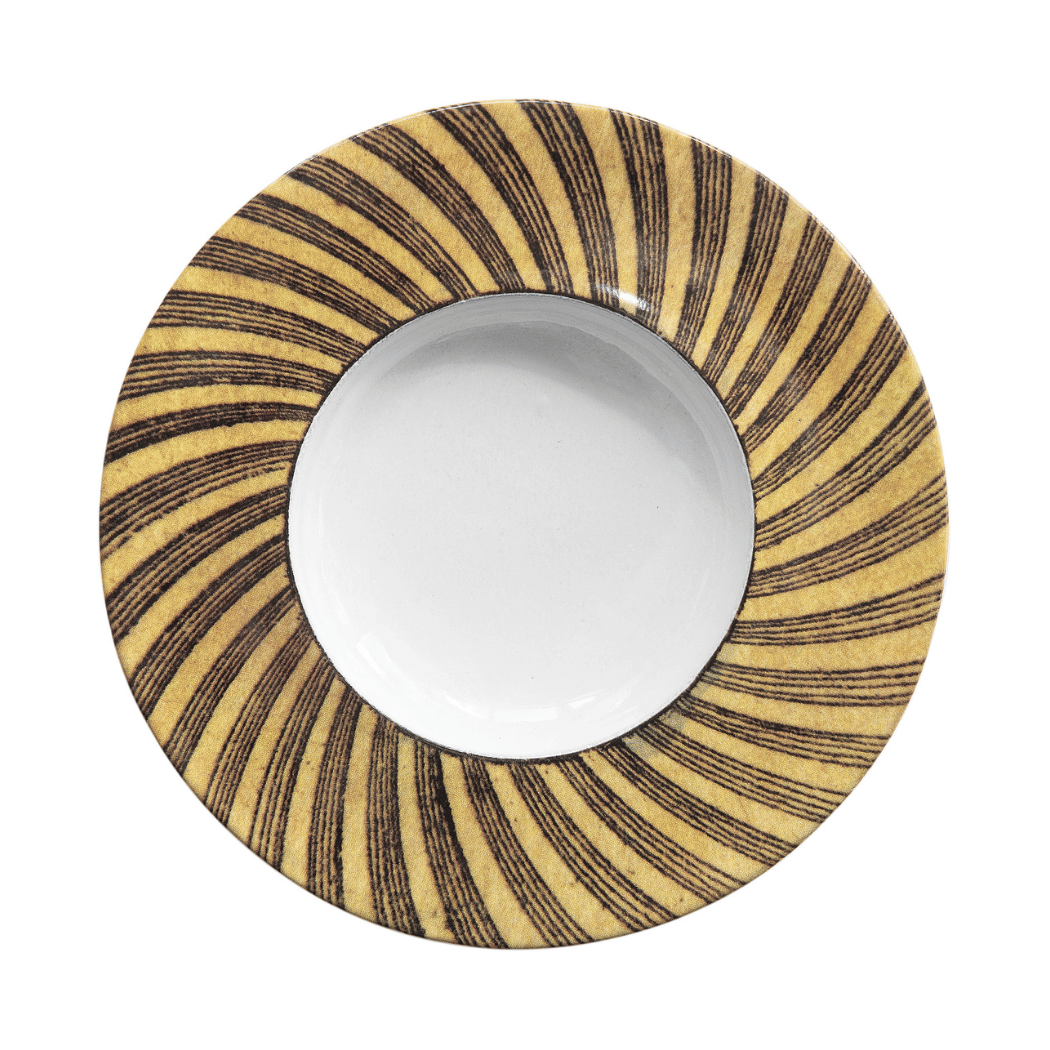 Wide Rim ABC Spiral Desert Tallerken-Lubarol-Astier De Villatte.jpg