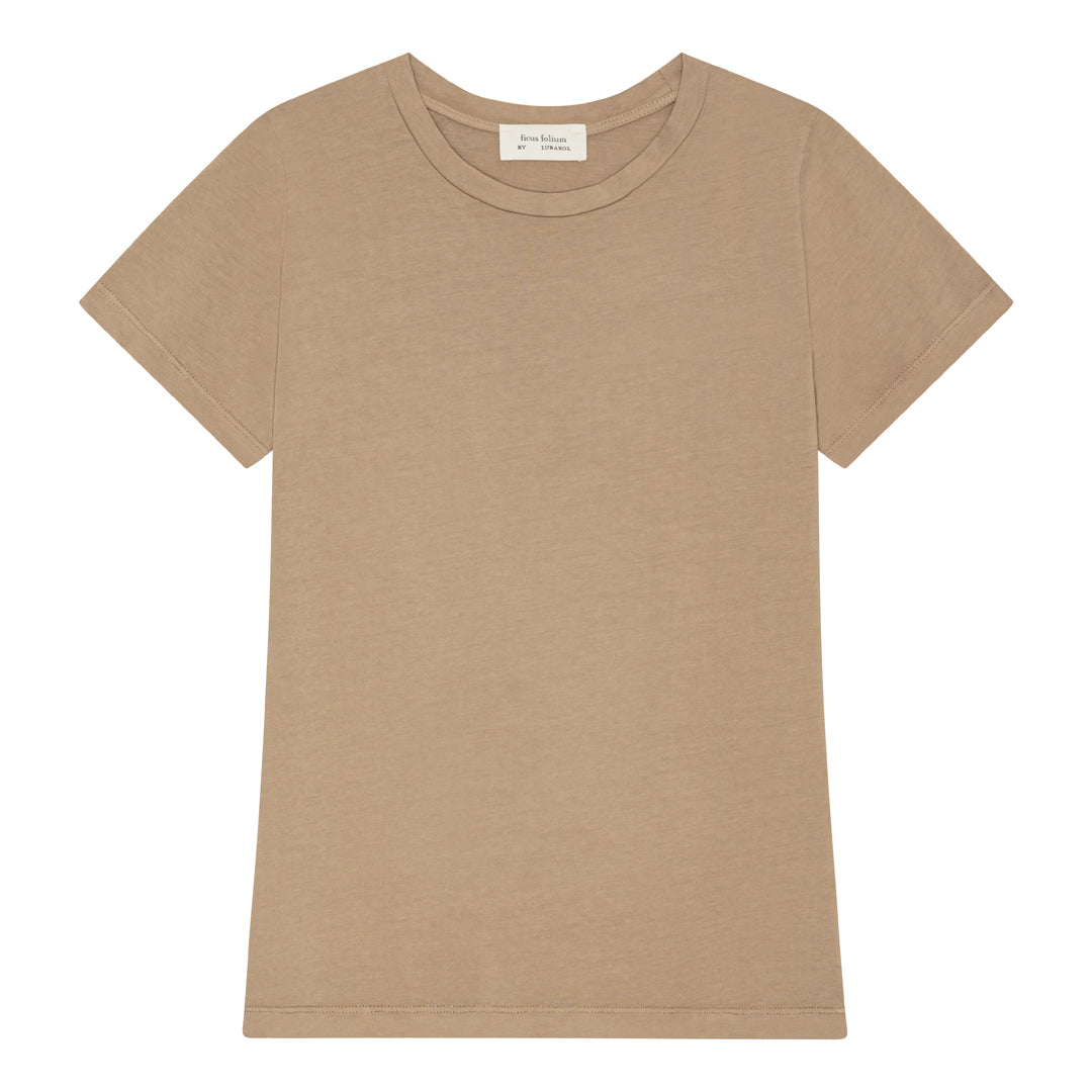 Organic Wilma T-shirt - Caramel