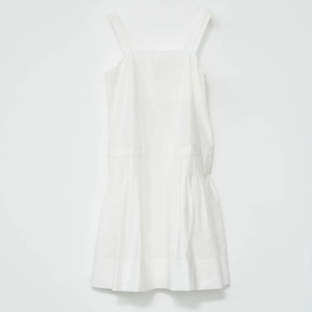 Light Poplin 20s - Dress - Ecru