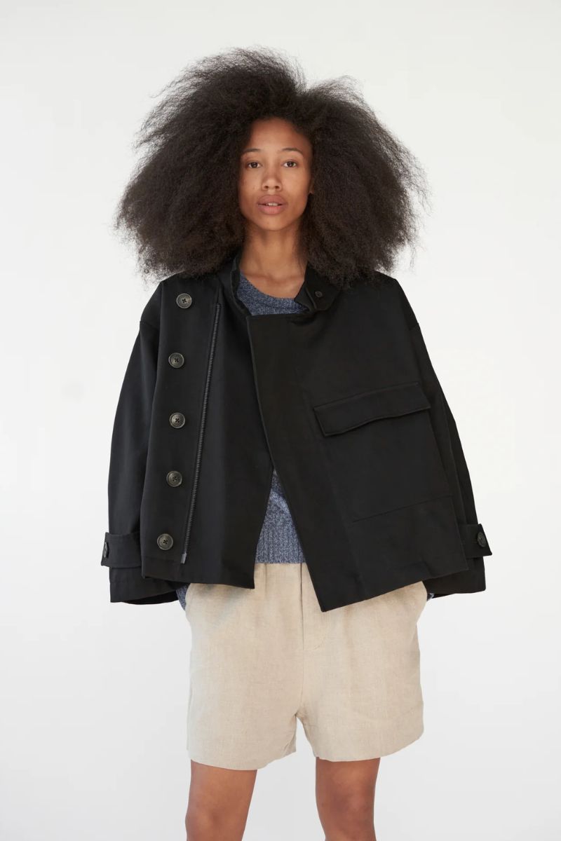 Water Resistant Jacket - Black