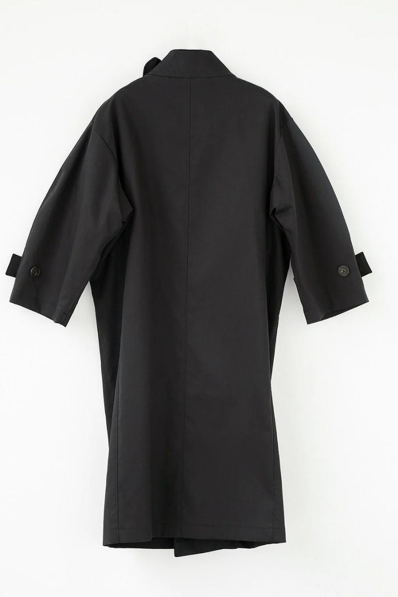 Water Resistant Coat - Black