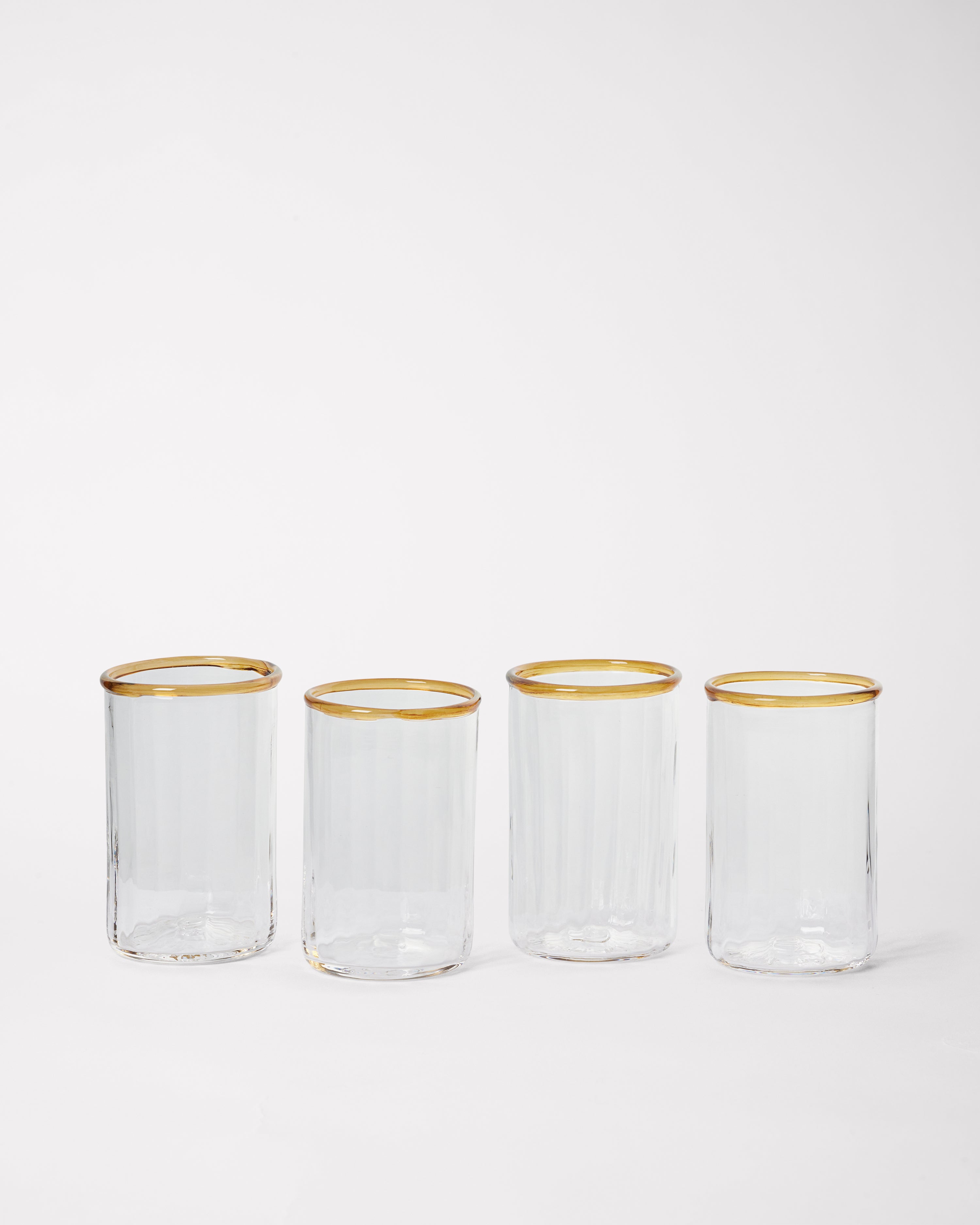 Peter Glass Small - Hazel Set of four