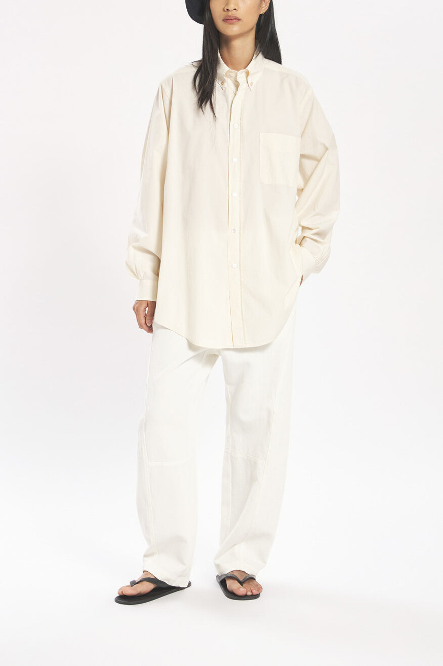 Bukser - Marietta Furian - Ecrù