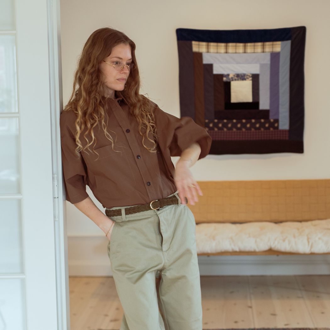 Skjorte - Priscilla Vion - Brun