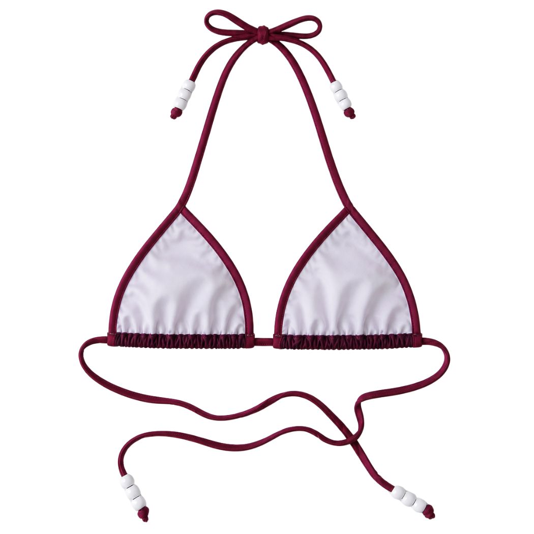 Daphne Bikini Top - Wine