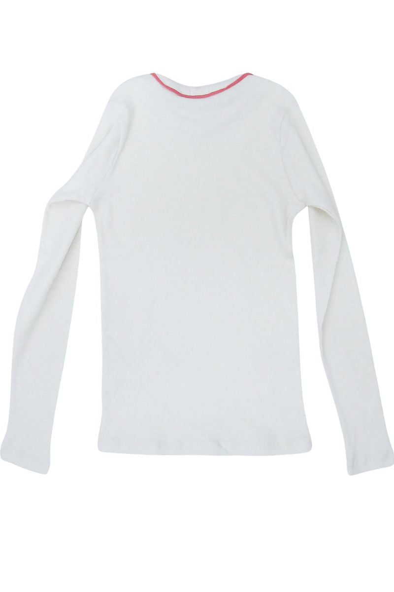 Dobe Langærmet T-Shirt - Off White