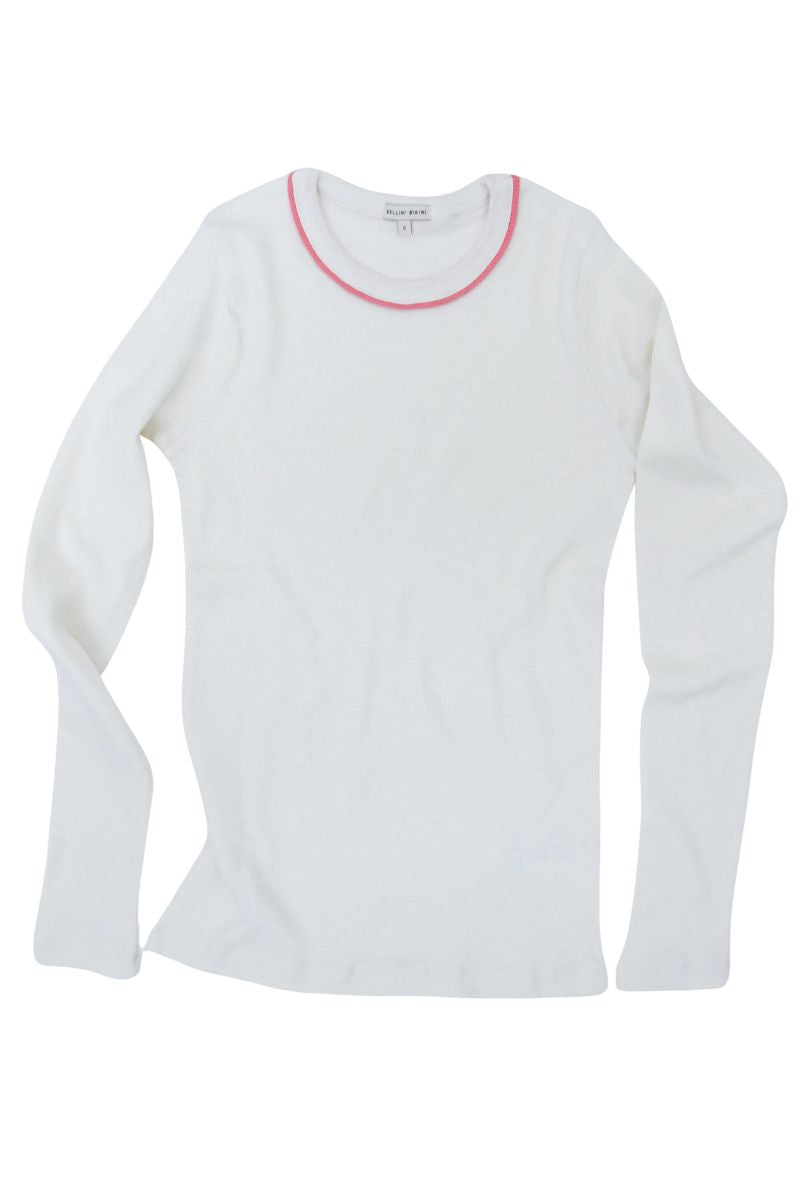 Dobe Langærmet T-Shirt - Off White