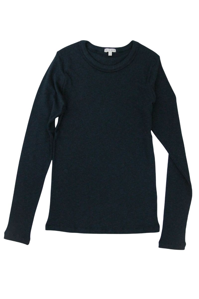 Dobe Langærmet T-Shirt - Navy