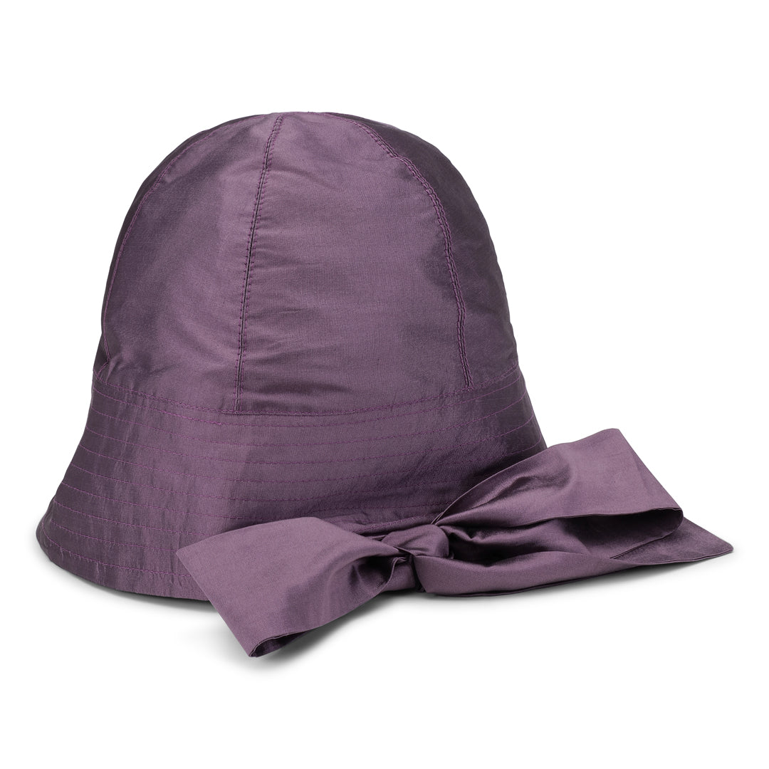 Silk Dupion Sailor Hat - Blomme