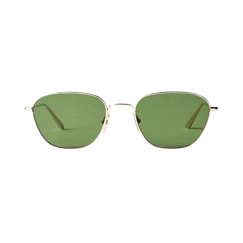 Polygon Sunglasses - Green