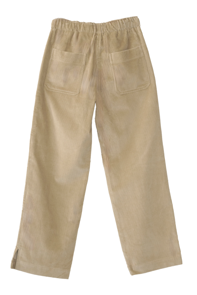 Corduroy Casual pants - Cool Beige