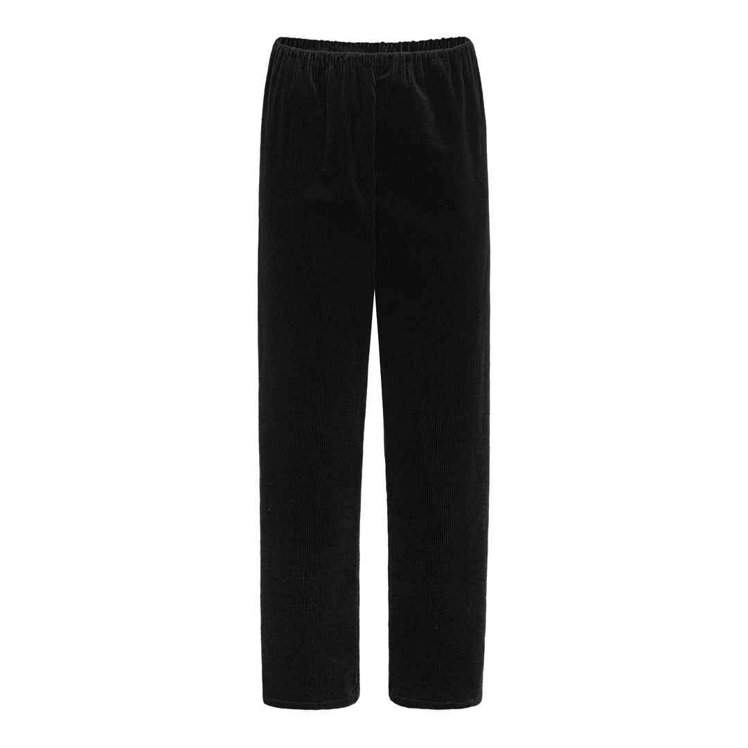 Holiday Bukser - Black Corduroy