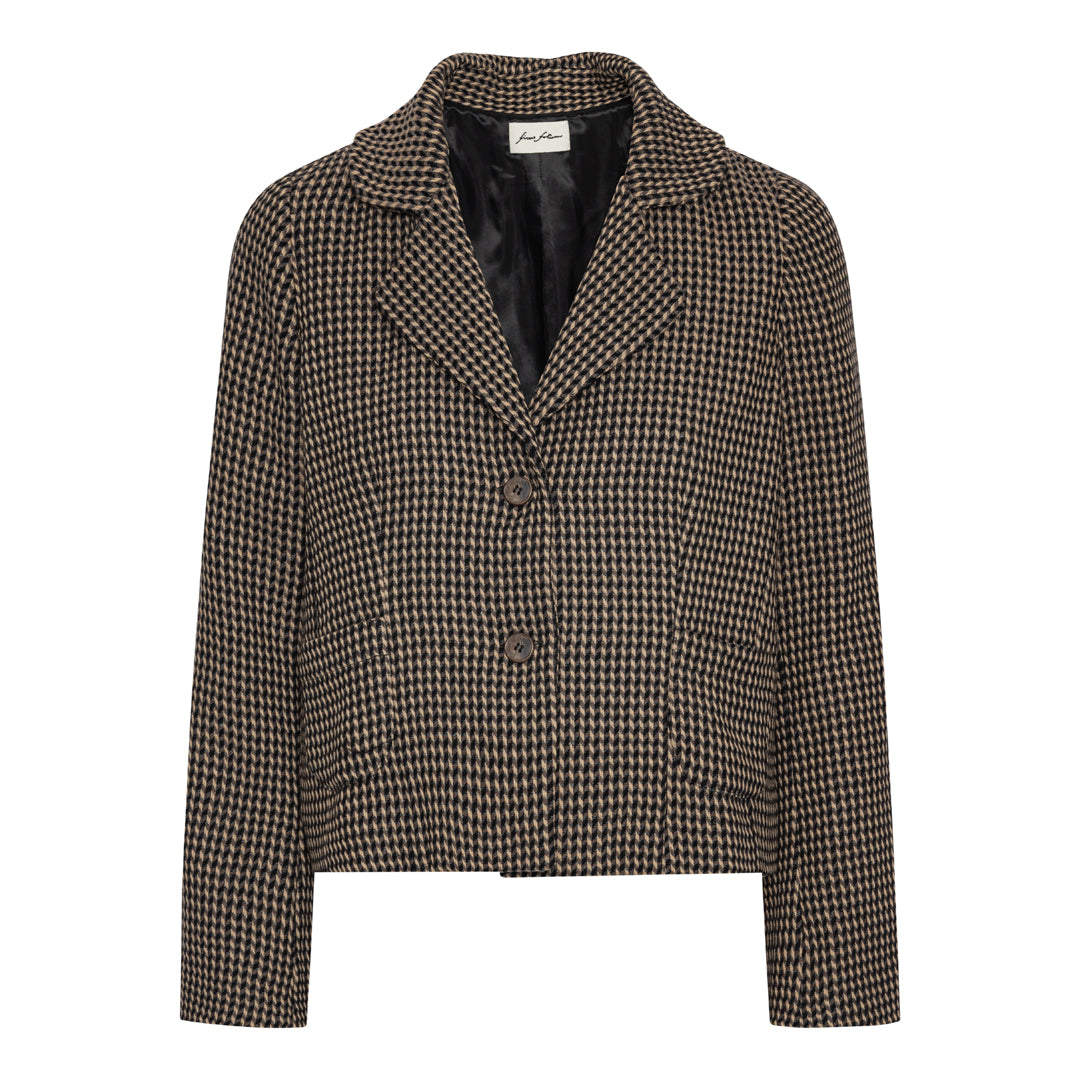 Little Jacket - Sort/beige