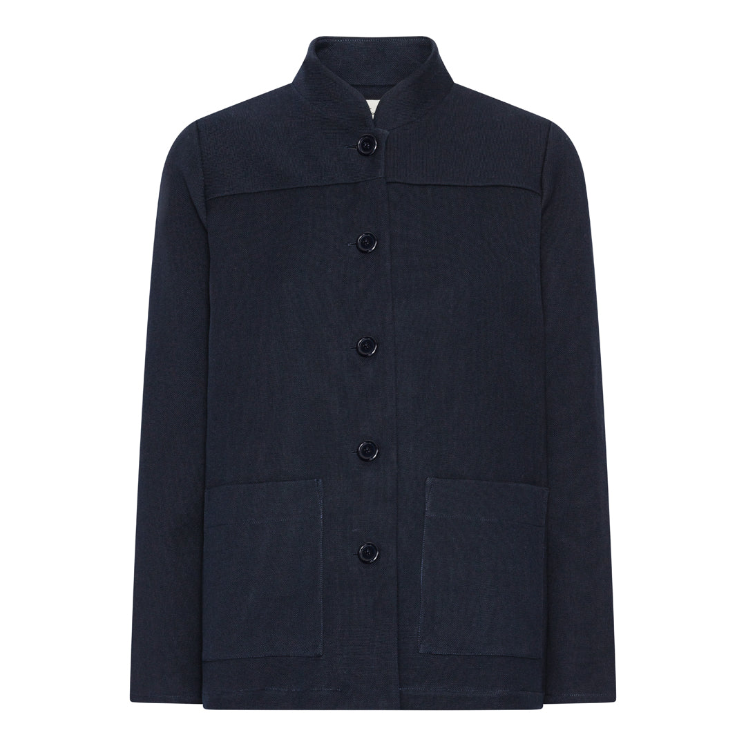 Margaret Jakke - Navy Blå