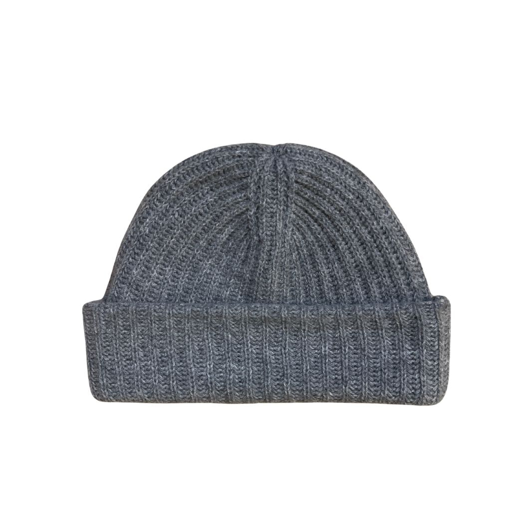 Billie Cashmere Beanie - Grå Melange