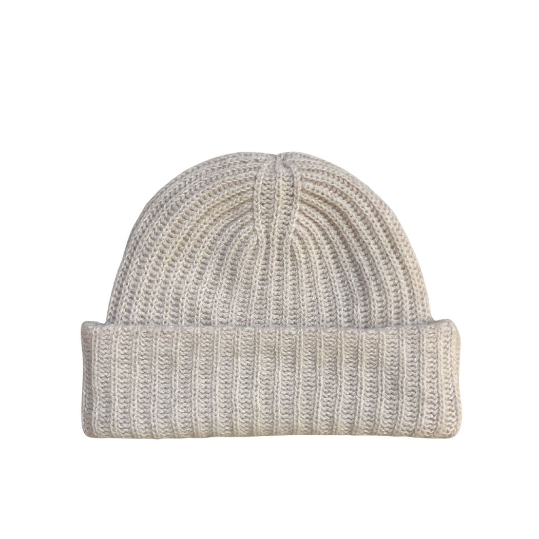Billie Cashmere Beanie - Lys Sand
