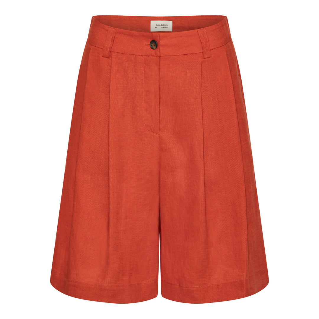 Margaret Shorts - Burnt Tomato