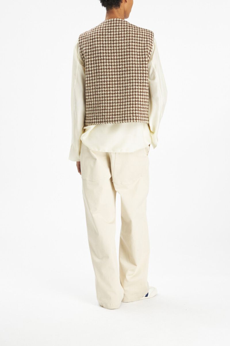 Bukser Franchina Rovato Woven - Avorio