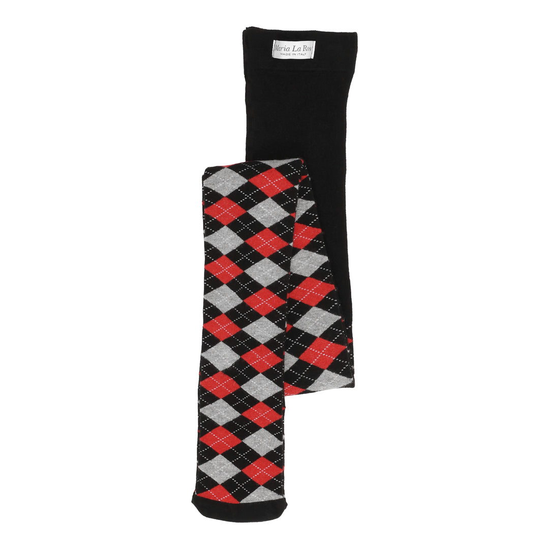 Harlekin Strømpebukser - Red 001