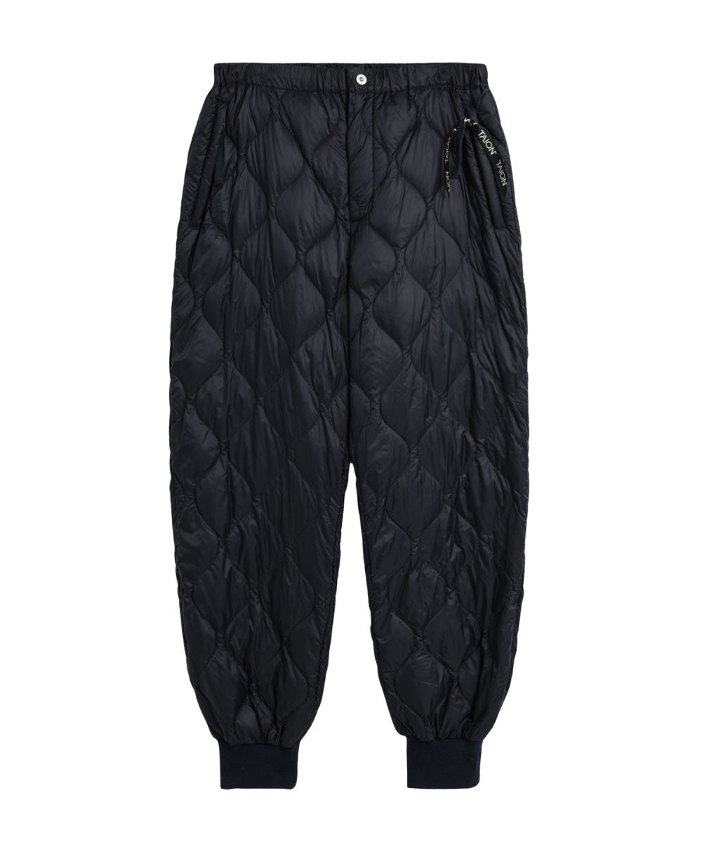 Military Down Bukser - Dark Navy