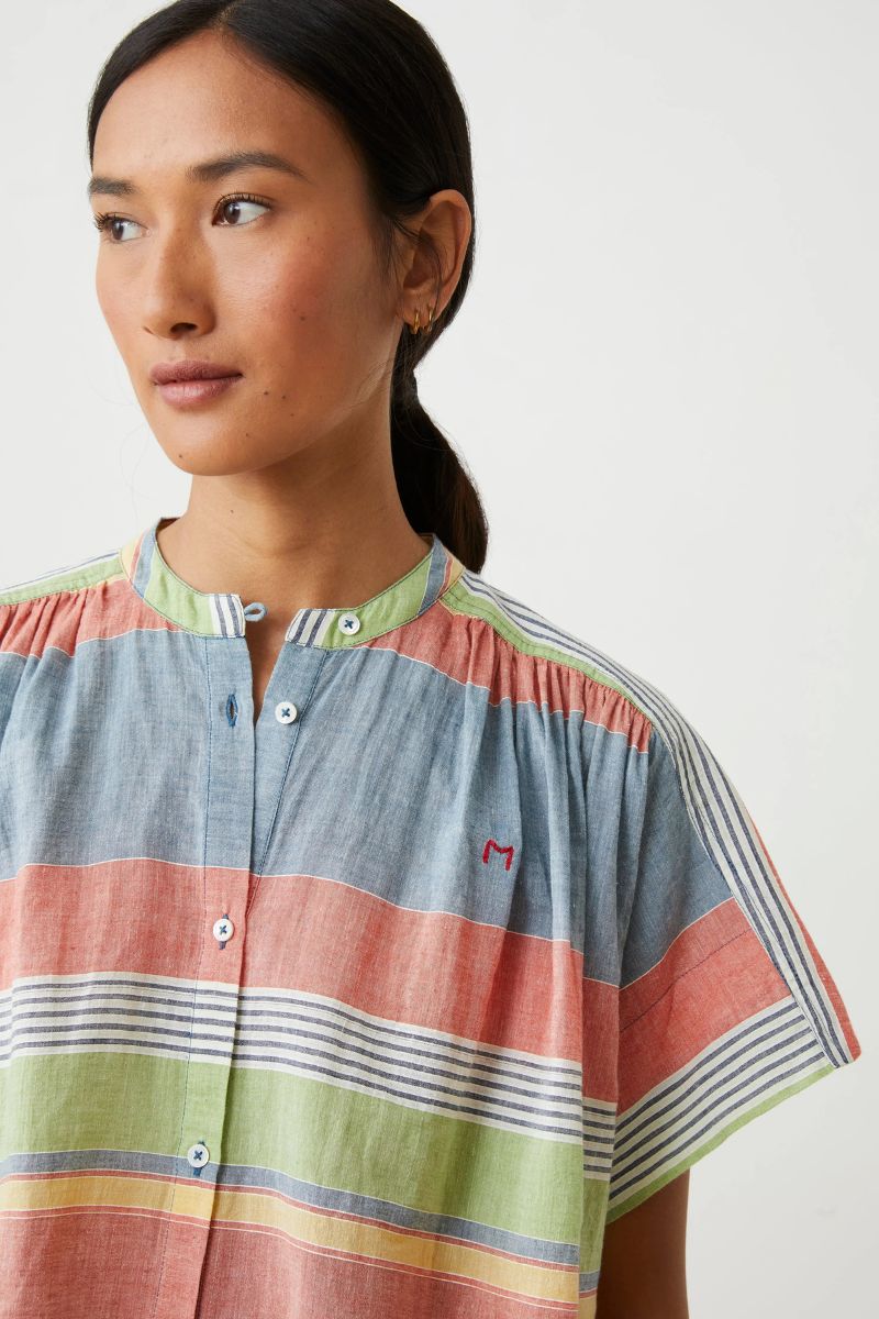 Skjorte Max N°775 Sand Stripes - Multico