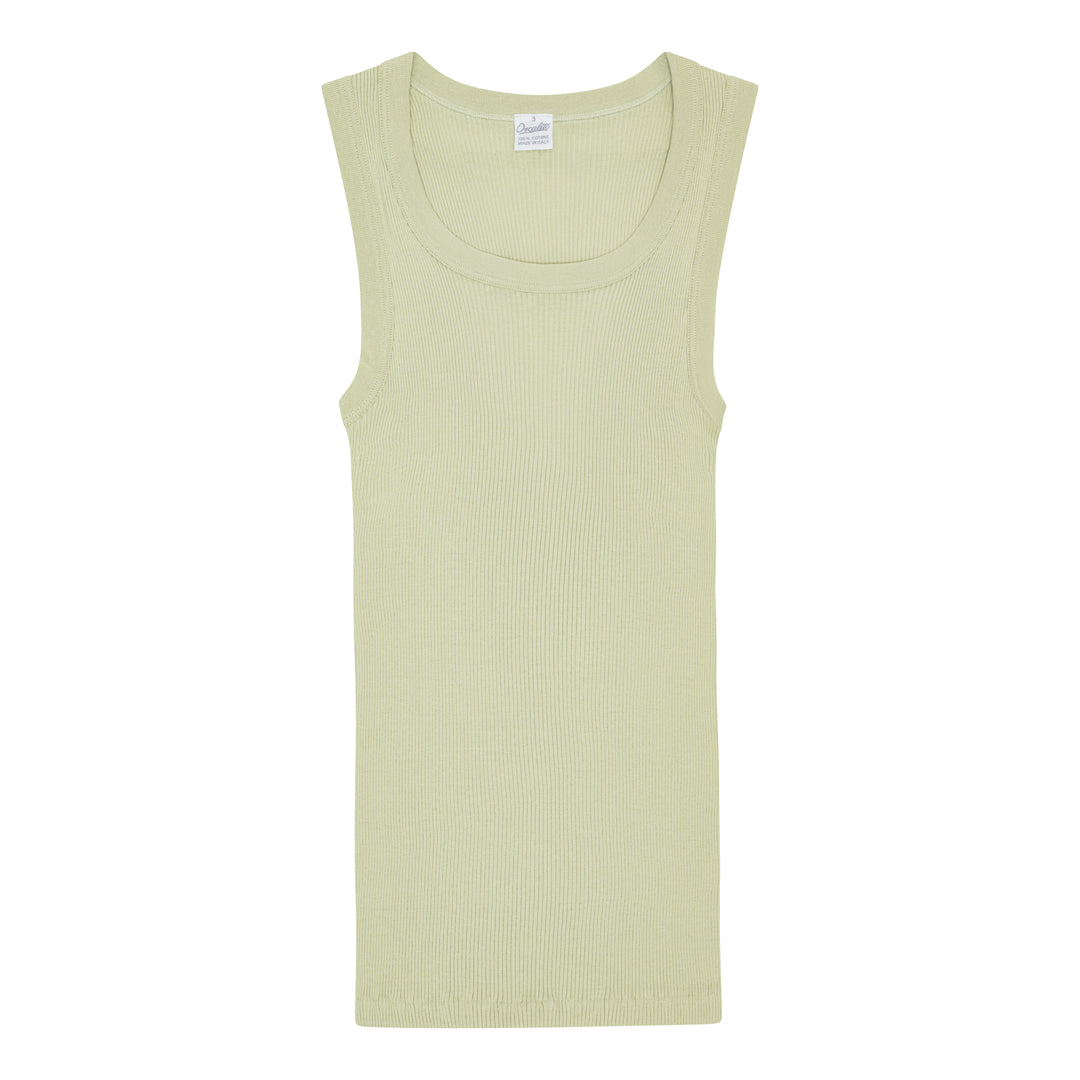Ribbed Tank Top 7166 - Pistachio