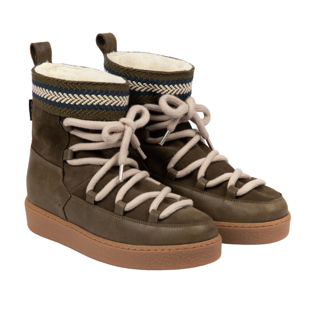 Cosmos Suede Boot - Khaki