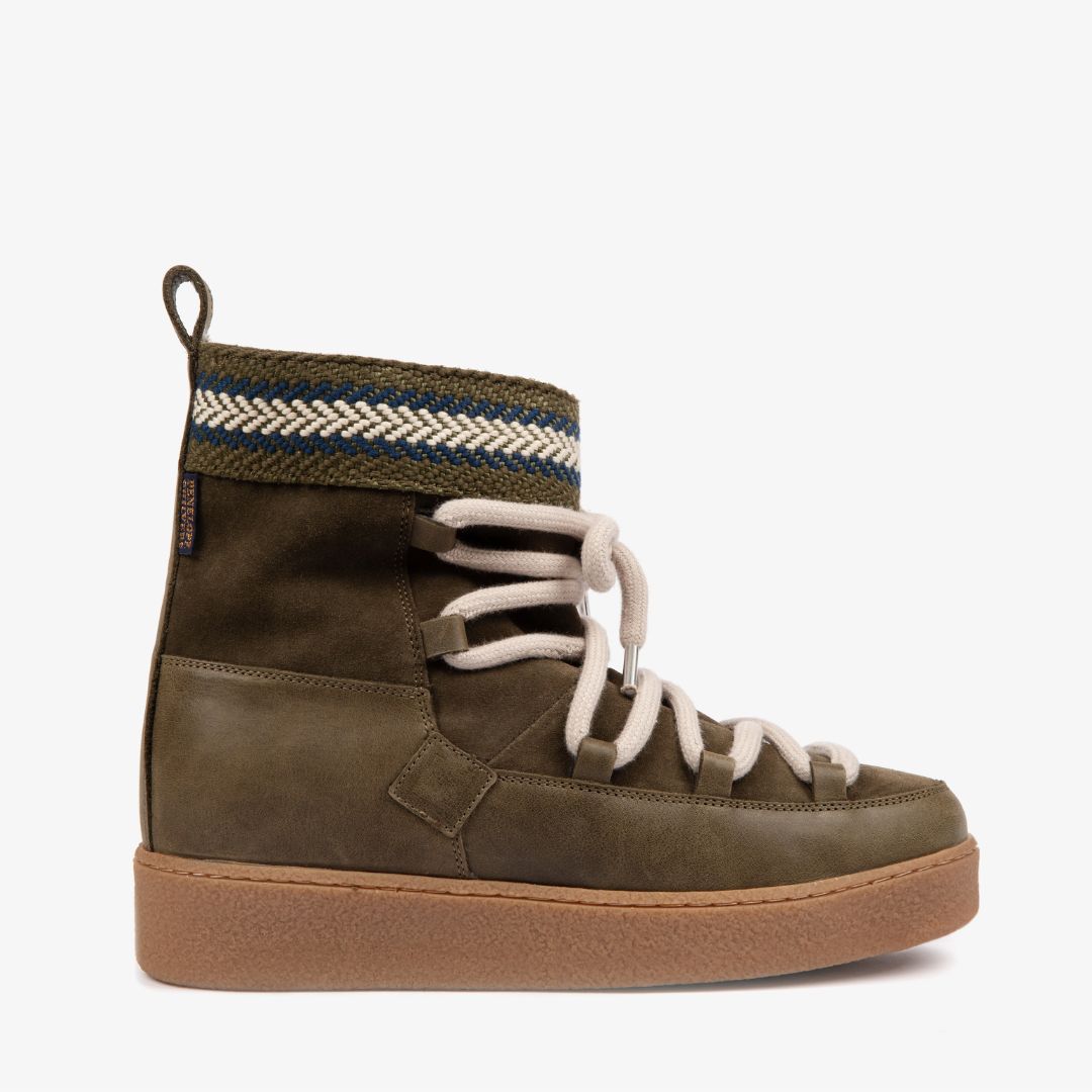 Cosmos Suede Boot - Khaki