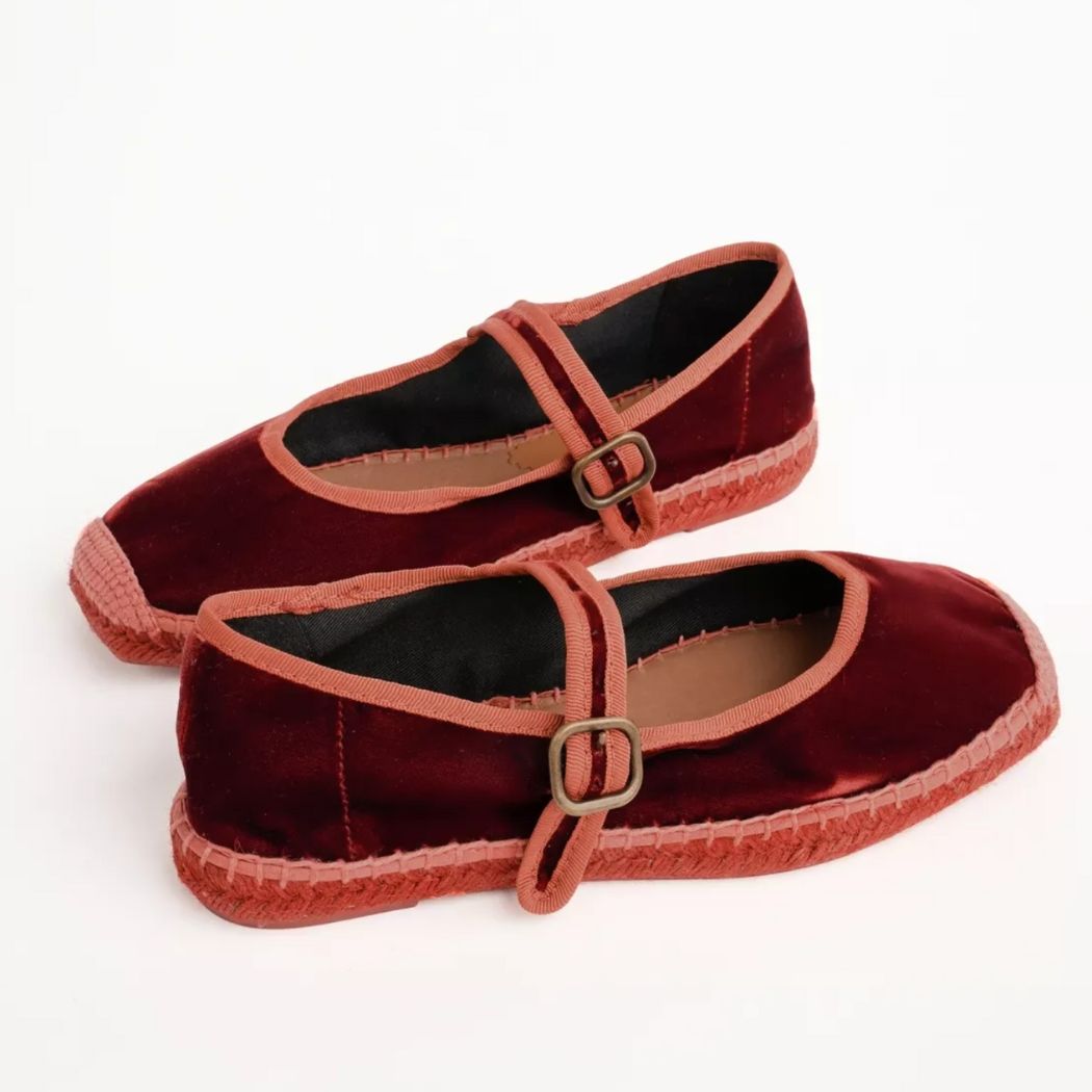 Espadriller - Flora Velvet