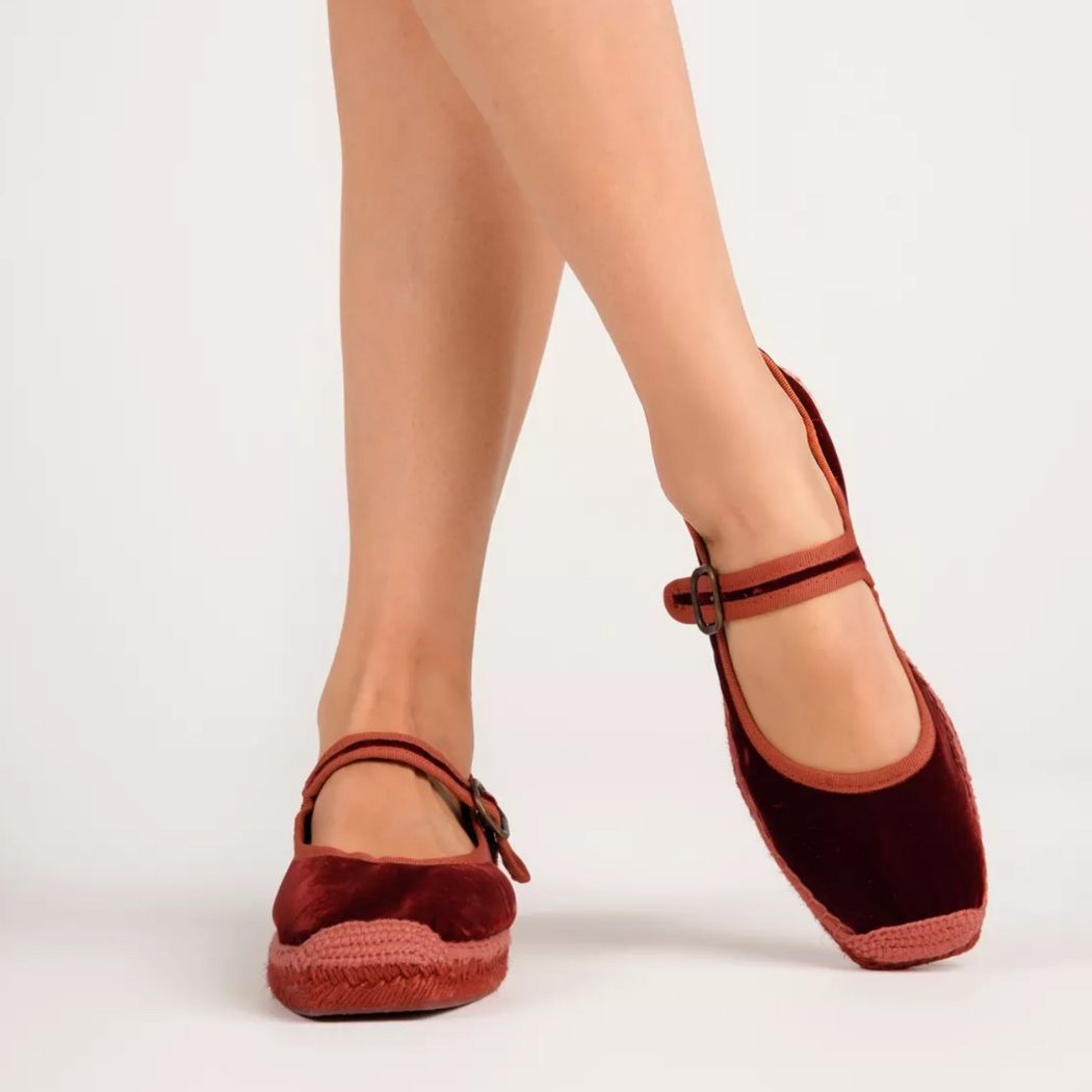 Espadriller - Flora Velvet