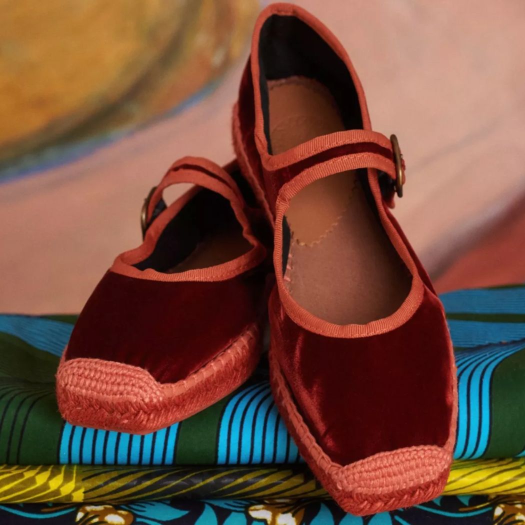 Espadriller - Flora Velvet