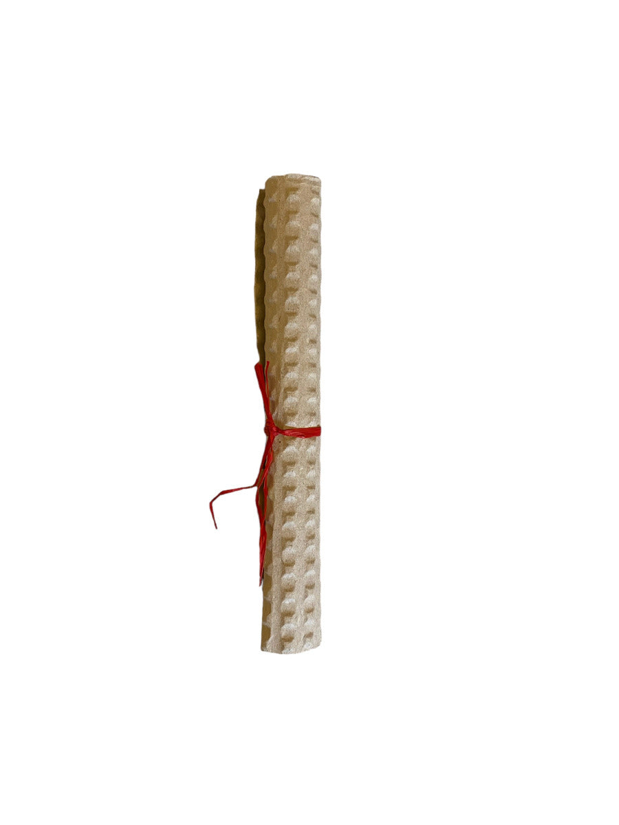 Twisted Large Candle - Brun