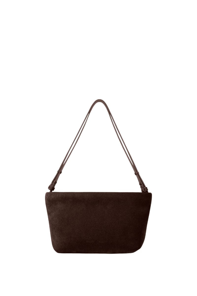 Suede Bond Bag - Chocolate