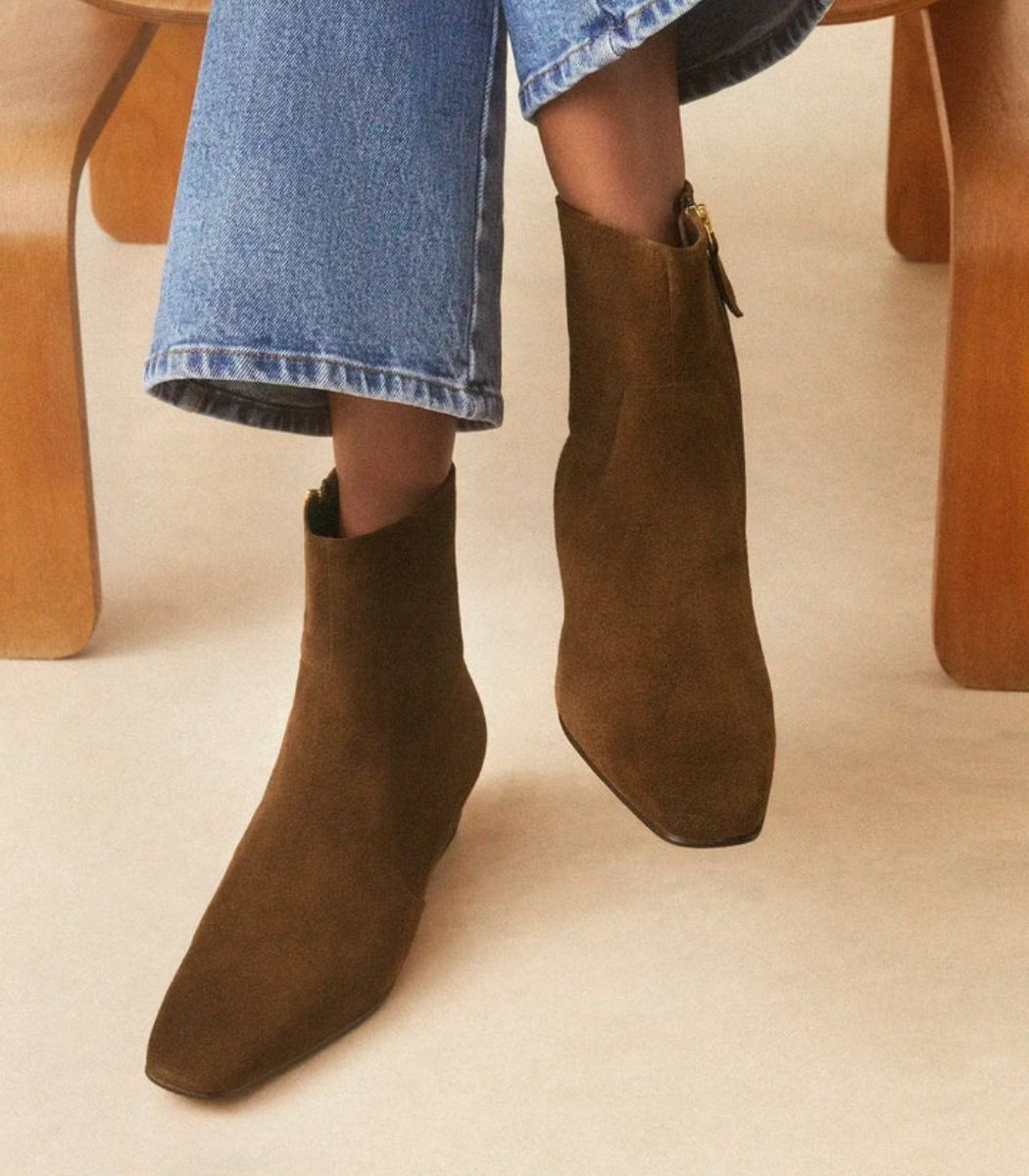 Ankle Boots No. 407 - Brown Suede