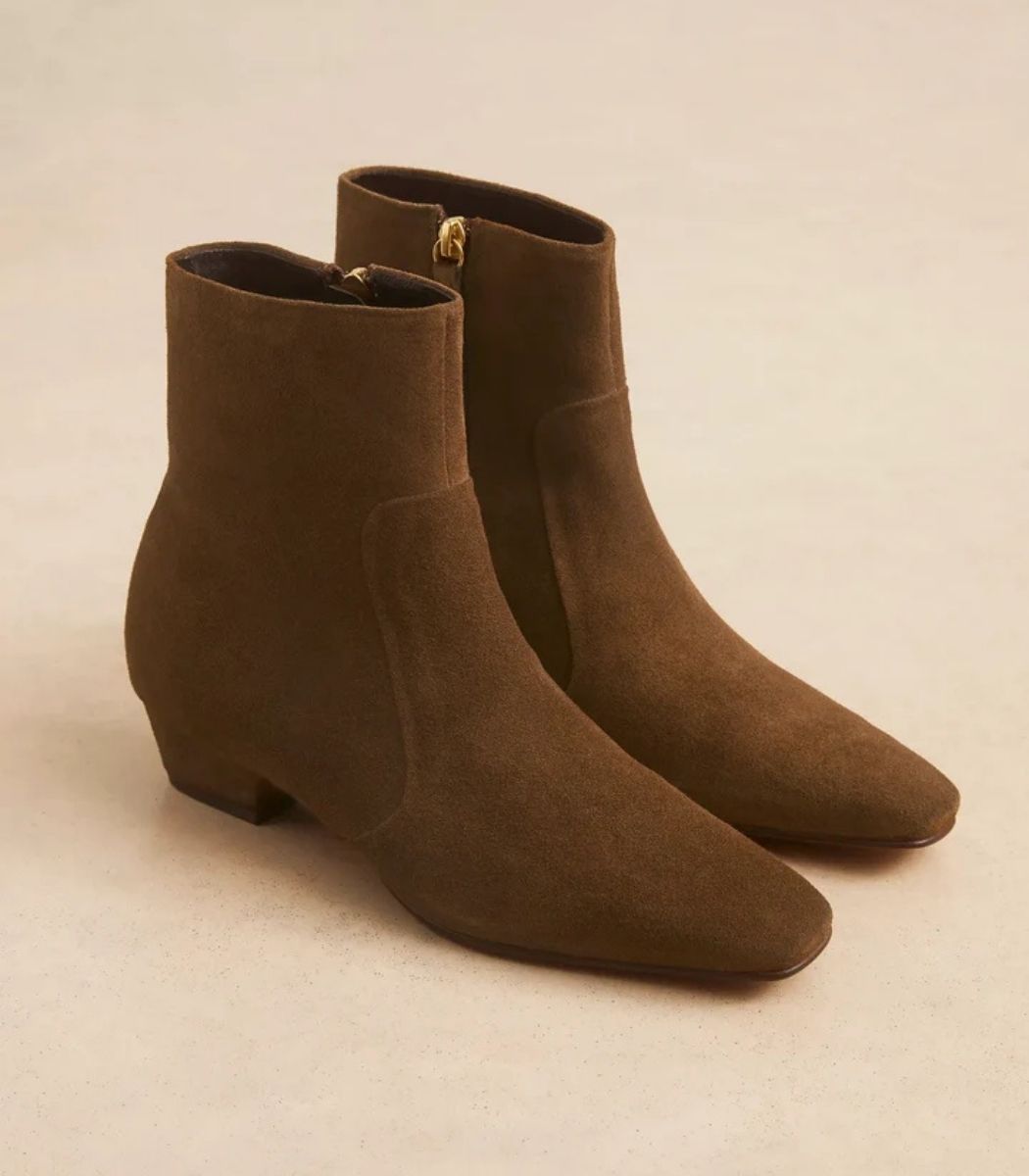 Ankle Boots No. 407 - Brown Suede