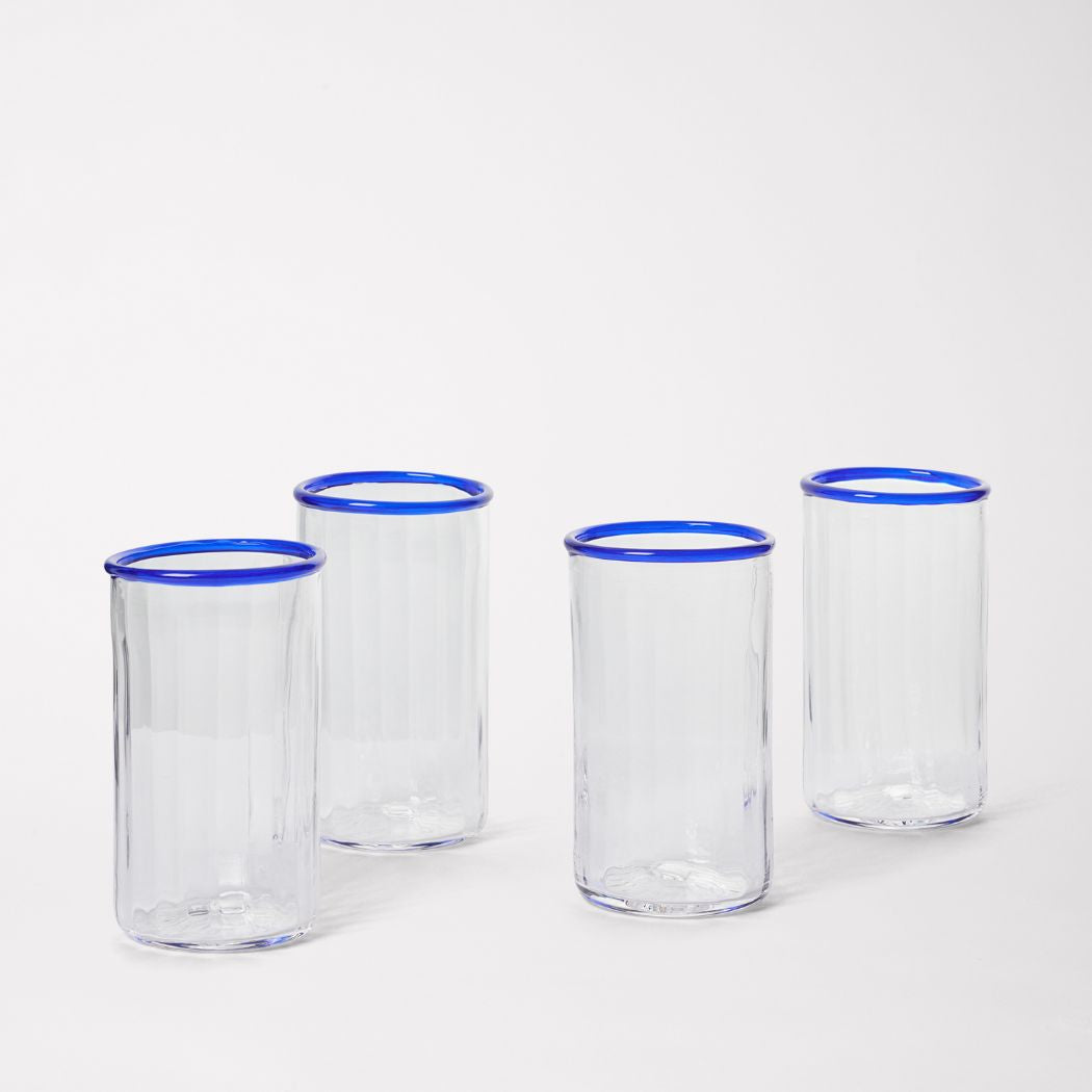 Peter Large Glass - Sapphire