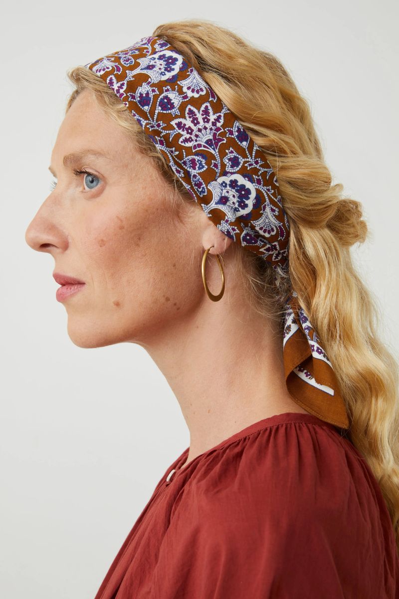 Scarf - India N°764 Agate