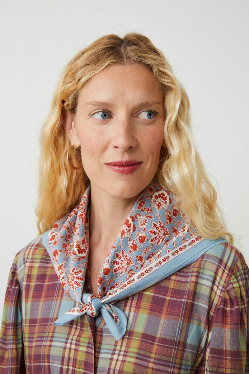 Tørklæde - India N°764 Agate