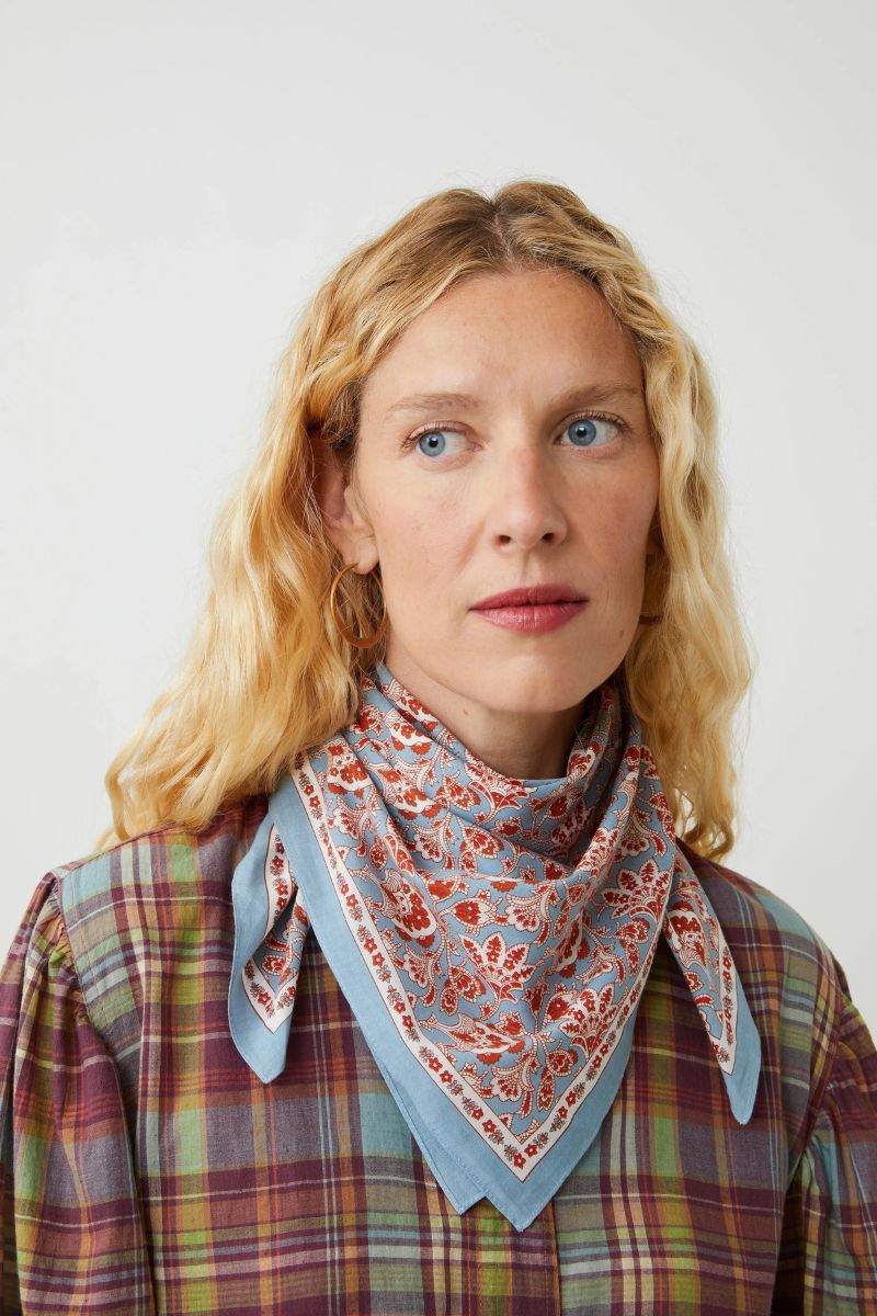 Scarf - India N°764 Agate