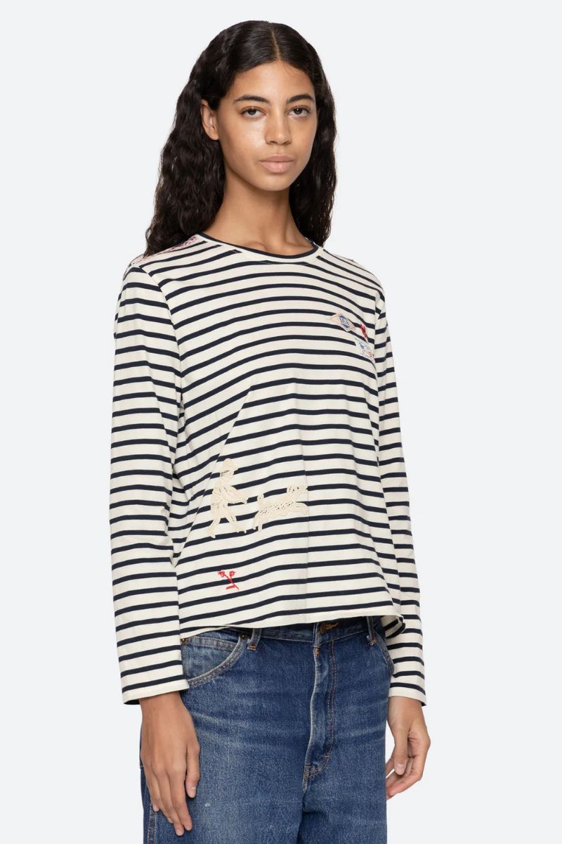 Athena Solid long sleeve t-shirt