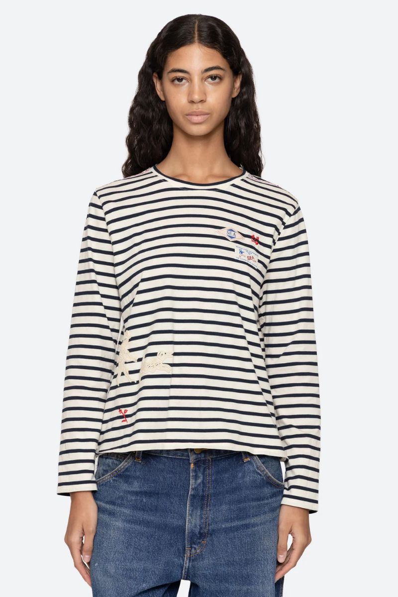 Athena Solid long sleeve t-shirt
